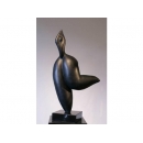黑美人雕塑-雀躍D y09798 立體雕塑.擺飾 立體雕塑系列-人物雕塑系列