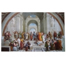 世界名畫臨摹-雅典學院(尺寸可訂製)-y09999