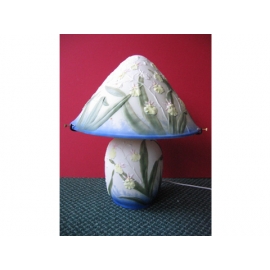 y10011雕刻花陶瓷桌燈(CR1021)&#32118;版