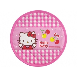 y10830-KITTY凱蒂貓系列-KITTY圓型隔熱墊(2入)