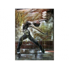 舞蹈題材-舞蹈女孩-y10836-畫作系列-油畫-油畫人物