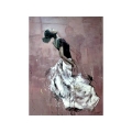 舞蹈題材-舞蹈女孩02-y10837-畫作系列-油畫-油畫人物
