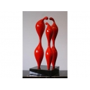 人物雕塑-相聚歡(L008) y10862 立體雕塑.擺飾 立體雕塑系列-人物雕塑系列