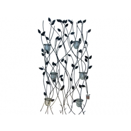 y11295 鐵材藝術系列-植物燭台
