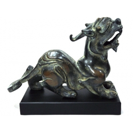 神獸貔貅 y11342 銅雕系列-動物