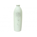 y11383 花器系列-水鑽玫瑰陶瓷花器-白