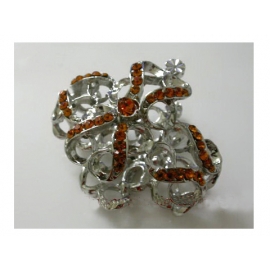 y11575 金工飾品設計系列 手工製作 奧地利水晶鑽 餐巾環