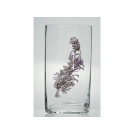y11749 金工飾品設計-水晶鑽花瓶(可訂製)