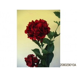 y11761 花藝設計-精緻人造花-自然繡球花 紅(共4色)