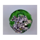 y11818 金工飾品設計-綠色玻璃花瓶.花器