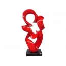 y11919 立體系列-立體雕塑-抽象雕塑-花之戀-B紅