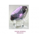 琉璃水晶鑽石-紫(白.黃) y11928 水晶飾品系列 