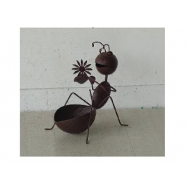 y12036鐵材藝術系列-鐵材花器-螞蟻花器-2(3款)