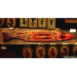 y12394 銅雕 銅魚