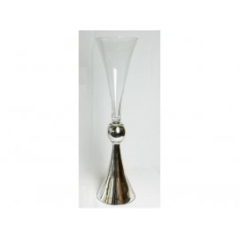 y12493 透明玻璃花器花瓶-大款AB012 (另有小款AB013)